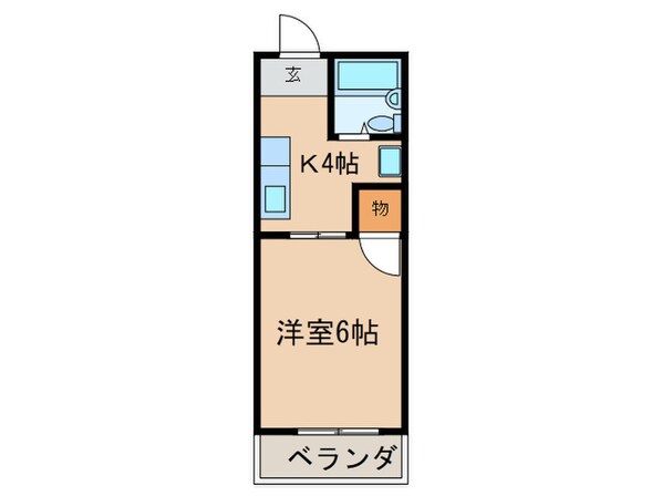 ジョニ－ズクラブ四ッ谷の物件間取画像